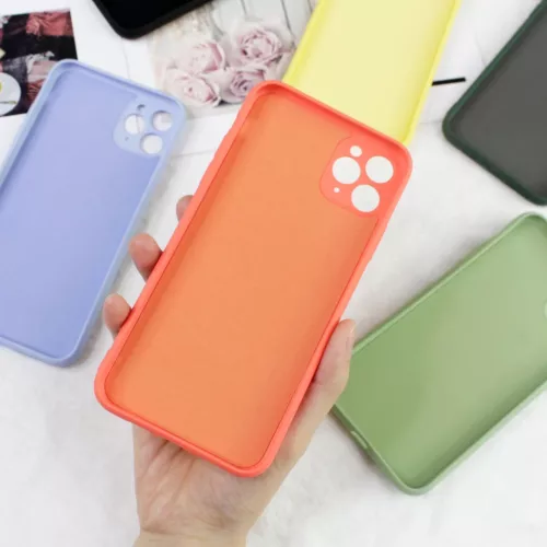 iPhone 13 Pro Max szilikon tok sötétkék színben