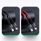 Joyroom USB Type C - Lightning kábel PD 20W 2.4A 1.2m piros (S-1224K2)