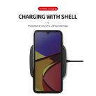 Samsung Galaxy A03s fokozott védelmet biztosító flexibilis TPU tok kék Alphajack