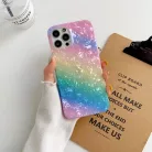 iPhone 13 Pro Max TPU tok színes mintával Alphajack (P1) szivárvány