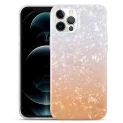   iPhone 13 Pro Max TPU tok színes mintával Alphajack (P6) narancssárga