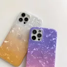 iPhone 13 Pro Max TPU tok színes mintával Alphajack (P6) narancssárga