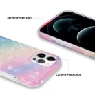 iPhone 13 Pro Max TPU tok színes mintával Alphajack (P6) narancssárga
