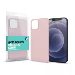 iPhone 13 Pro Max Xpro Soft Touch Szilikon tok rózsaszín