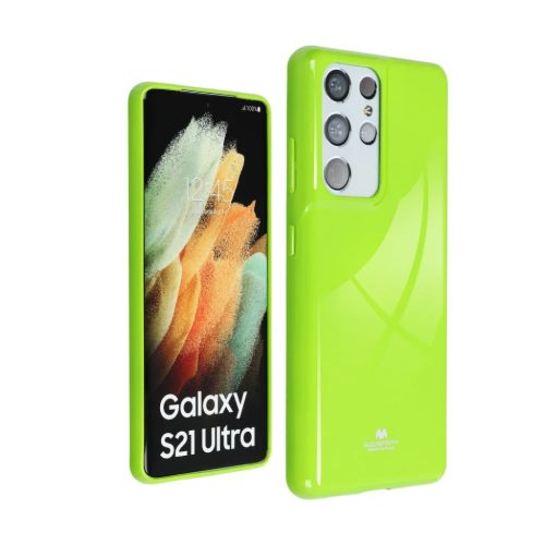 Samsung Galaxy A03S Mercury i-Jelly TPU tok lime