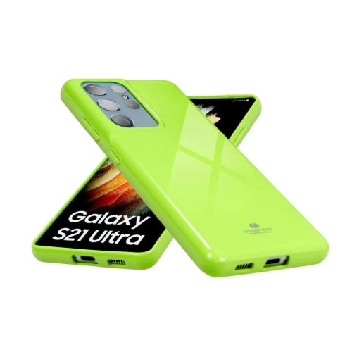 Samsung Galaxy A03S Mercury i-Jelly TPU tok lime