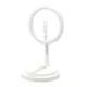 30cm LED 12'' asztali körfény, ringlight és telefontartó fehér One Leg Stand Y2