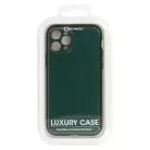 iPhone 13 Pro Max Tel Protect Luxury szilikon tok Sötétzöld