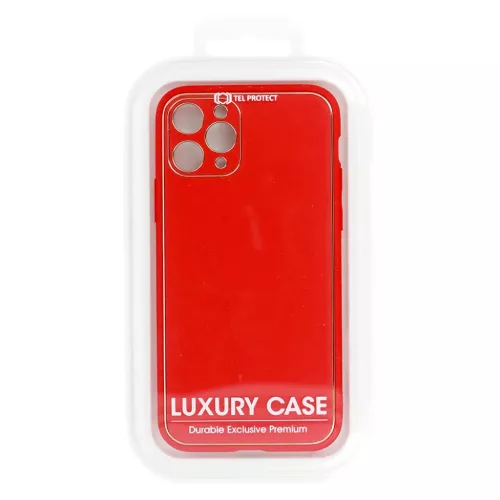 iPhone 13 Pro Max Tel Protect Luxury szilikon tok Piros