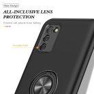 Samsung Galaxy A03s TPU tok kihajtható mágneses támasszal fekete Alphajack