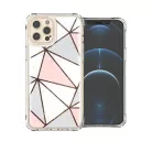 iPhone 13 Pro Max TPU szilikon tok geometriai mintával Alphajack (EPOXY-2)