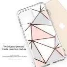 iPhone 13 Pro Max TPU szilikon tok geometriai mintával Alphajack (EPOXY-2)