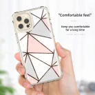 iPhone 13 Pro Max TPU szilikon tok geometriai mintával Alphajack (EPOXY-2)