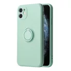 iPhone 13 Pro Max Vennus szilikon tok hátlapi gyűrűvel menta