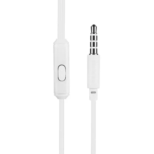 HOCO Natural Sound Vezetékes 3.5mm jack fülhallgató fehér