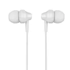 HOCO Natural Sound Vezetékes 3.5mm jack fülhallgató fehér