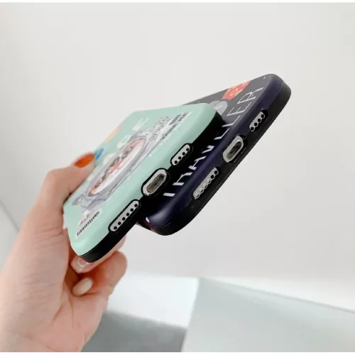 iPhone 13 Pro Max Cartoon Space TPU tok égkék Alphajack