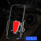 Univerzális Gravity autós telefontartó szellőzőre sötétszürke YC05