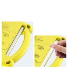 Apple iPad mini 6 2021 Dux Ducis Panda Szilikon tok gyerekeknek sárga