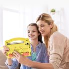 Apple iPad mini 6 2021 Dux Ducis Panda Szilikon tok gyerekeknek sárga