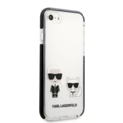   iPhone 7/8/SE2020/SE2022 Karl Lagerfeld TPE tok fekete (KLHCI8TPEKCW)