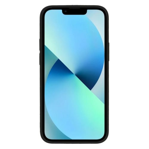 Samsung Galaxy A03S Tel Protect Leather Carbon szénszál mintás tok fekete