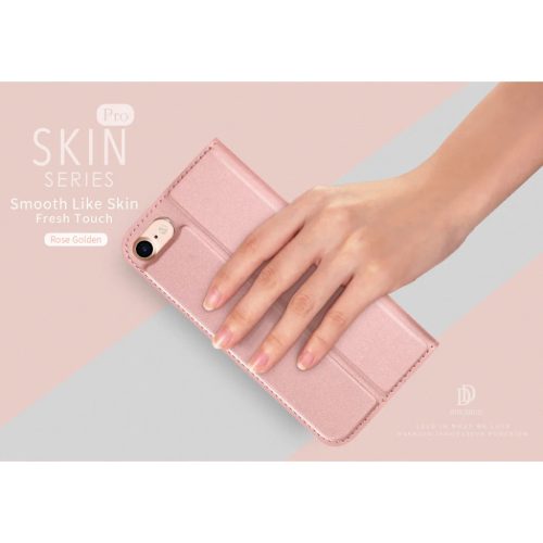 Xiaomi Redmi 10A Dux Ducis Skinpro fliptok rózsaszín