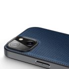 iPhone 14 Plus Dux Ducis Fino nylon bevonatú tok kék