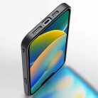 iPhone 14 Plus Dux Ducis Fino nylon bevonatú tok kék