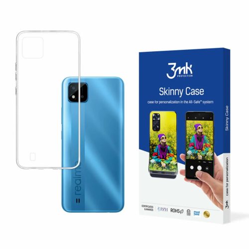 Realme C11 2021 3MK Skinny tok átlátszó