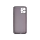 Xiaomi 12 5G/12X 5G Szilikon tok hátlapi gyűrűvel világos szürke