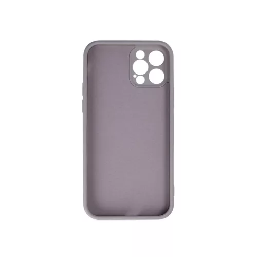 Xiaomi 12 5G/12X 5G Szilikon tok hátlapi gyűrűvel világos szürke