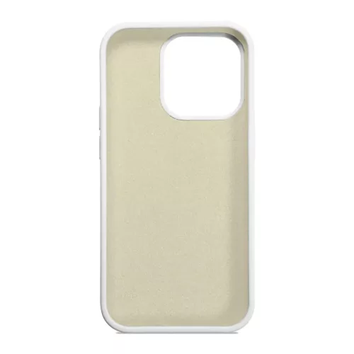 iPhone 14 Pro Max rugalmas puha szilikontok fehér Alphajack