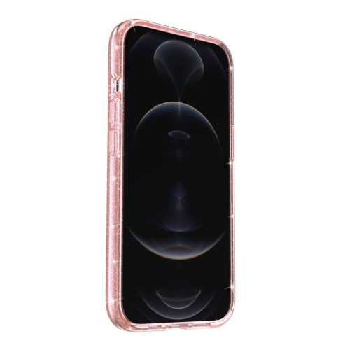 iPhone 14 glitter tok rózsaszín Alphajack