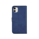 Xiaomi 12 5G/12X 5G Smart Velvet Mágneses fliptok sötétkék