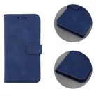 Xiaomi 12 5G/12X 5G Smart Velvet Mágneses fliptok sötétkék