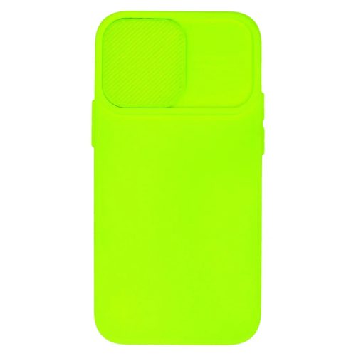 iPhone 14 Camshield Soft tok lime zöld Alphajack