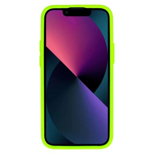 iPhone 14 Camshield Soft tok lime zöld Alphajack