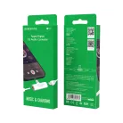 Borofone audio adapter BV7 Lightning - Lightning + 3.5 mm jack fehér