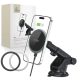 Tech-Protect A2 mágneses autós telefontartó vezeték nélküli töltéssel 15W fekete Magsafe