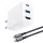 Acefast 2 az 1-ben hálózati töltő adapter GaN 65W USB Type C / USB, HDMI adapter 4K@60Hz + USB Type C kábel 1.8m, fehér (A17)
