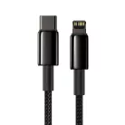 Baseus USB Type-C - Lightning kábel PD 20W 1m fekete (CATLWJ-01)