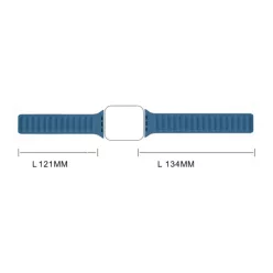 Apple Watch 7/8 45mm Mágneses óraszíj piros