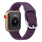 Apple Watch 4/5/6/7/8/SE (38/40/41mm) Silicone APS óraszíj sárga