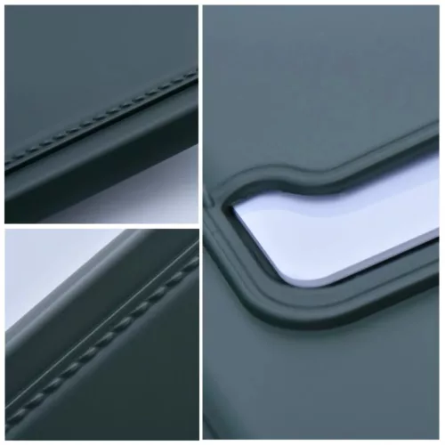 iPhone 14 Pro Max Card Case Szilikon tok hátlapi kártyatartóval zöld