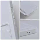iPhone 14 Pro Max Card Case Szilikon tok hátlapi kártyatartóval fehér