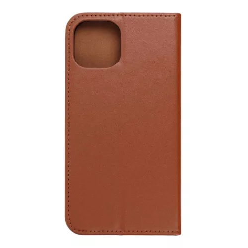 iPhone 14 Pro Max Forcell Smart Pro bőr fliptok barna