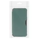 iPhone 14 Pro Max RAZOR fliptok sötétzöld ütésálló