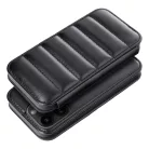 iPhone 14 Pro Max Puffer fliptok fekete