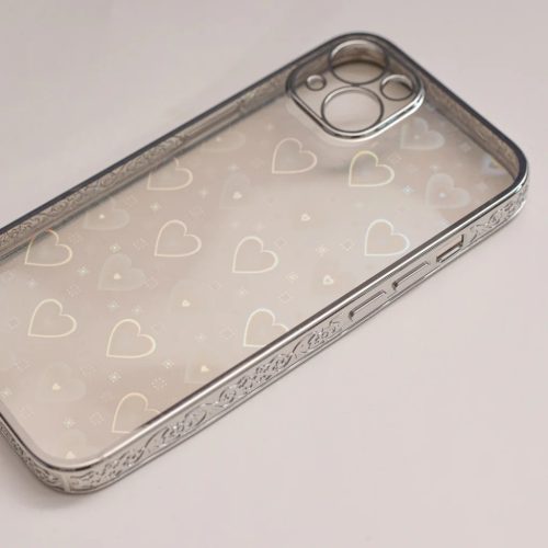 iPhone 14 Plus Blink 2 az 1-ben tok ezüst